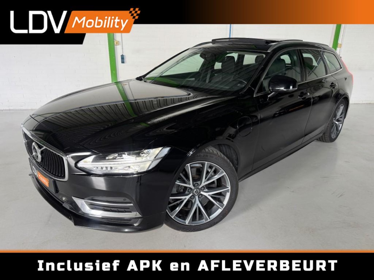 Volvo V90 - 2.0 T8 AWD PLUG-IN HYBRIDE / MOMENTUM / Panoramadak / Lederen bekleding / AppleCarplay / B - AutoWereld.nl