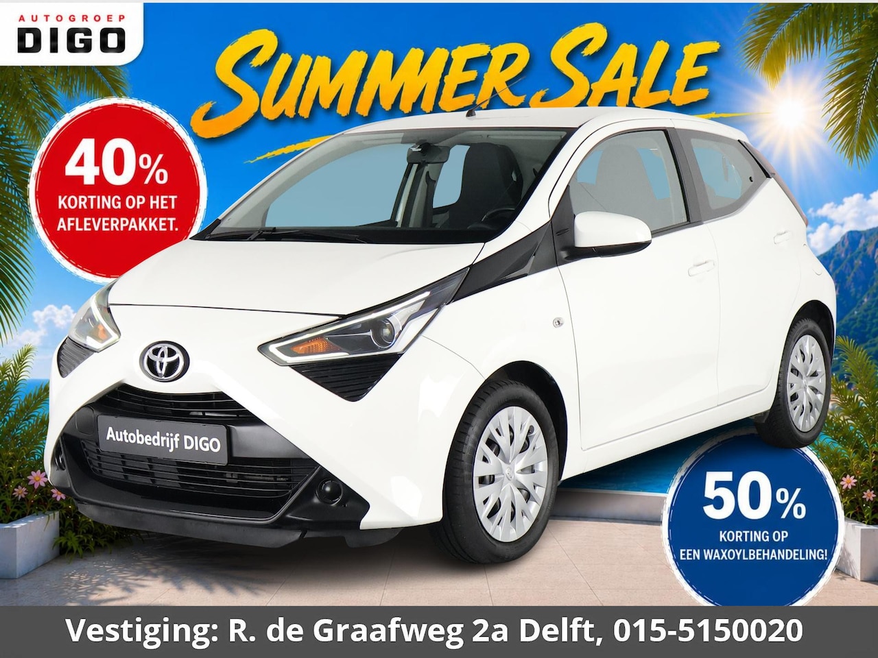Toyota Aygo - 1.0 VVT-i X-Play Automaat - AutoWereld.nl
