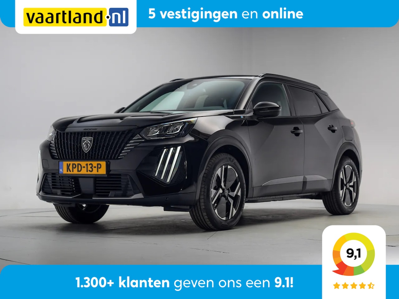 Peugeot e-2008 - EV Allure 54 3-Fase NW-Model [ Navigatie Camera Half-Leder ] - AutoWereld.nl