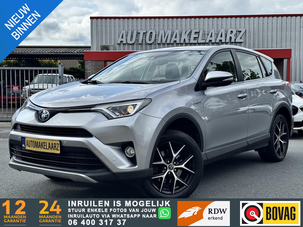 Toyota RAV4 - 2.5 Hybrid CAM ACC 100% DEALER ONDERHOUD - AutoWereld.nl