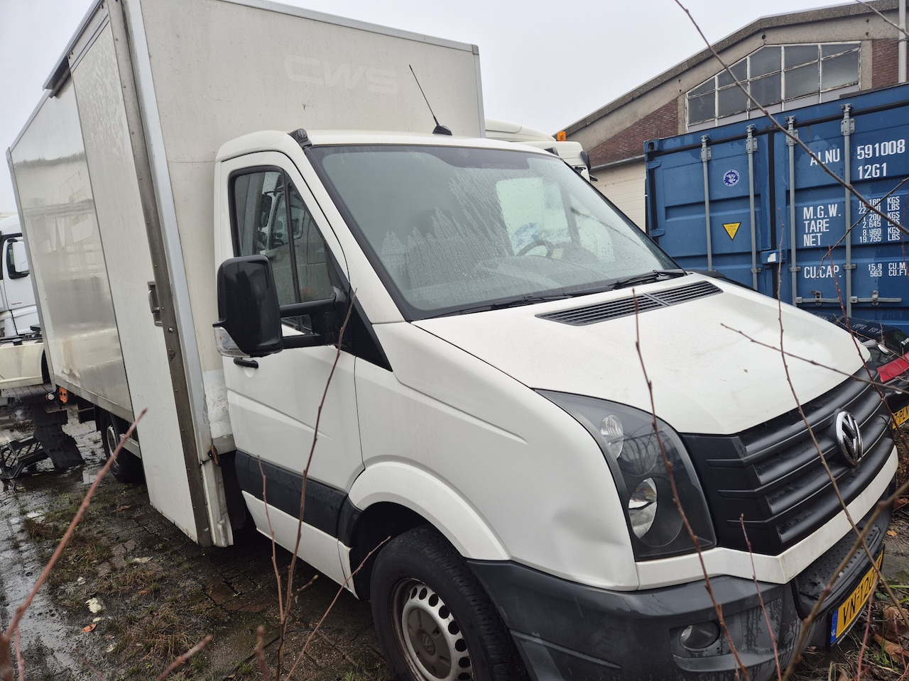 Volkswagen Crafter - 35 2.0 TDI bakwagen laadklep N1 1250kg laadvermogen meubelbak zeer goed EURO5 ZIJDEUR - AutoWereld.nl