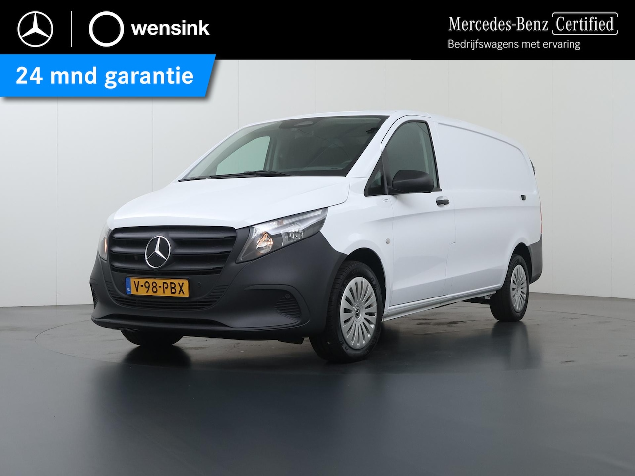 Mercedes-Benz Vito - 116 CDI | Aut. | Lang L2 | Parkeercamera | Navigatie | 3-zits | Dodehoekwaarschuwing | Ach - AutoWereld.nl