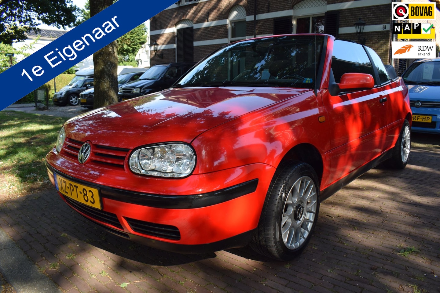 Volkswagen Golf Cabriolet - 1.8 Trendline 1E EIGENAAR UNIEK - AutoWereld.nl