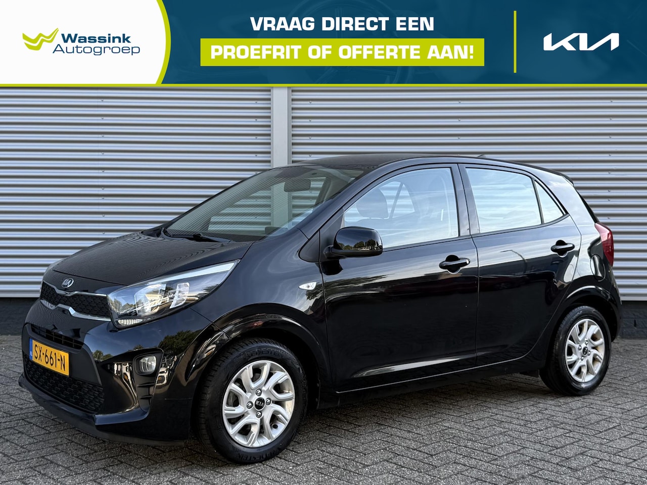 Kia Picanto - 1.0 CVVT ComfortPlusLine | Navigatie | Airco | Bluetooth | Camera | - AutoWereld.nl