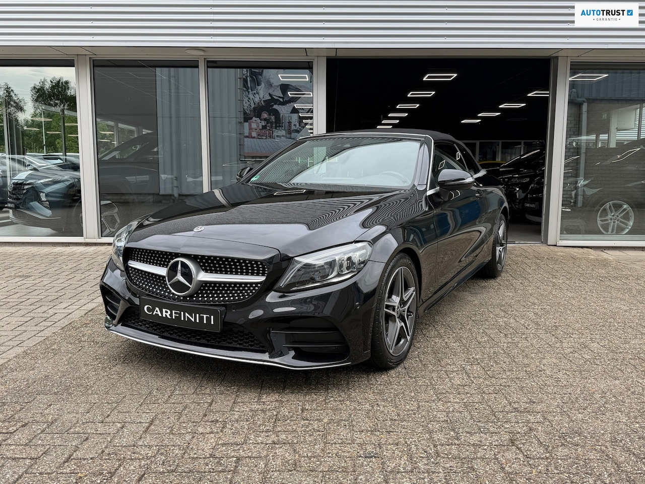 Mercedes-Benz C-klasse Cabrio - 180 Premium Plus Pack AMG | Navigatie | Clima | Nek verwarming | Airscarf | Trekhaak |18" - AutoWereld.nl
