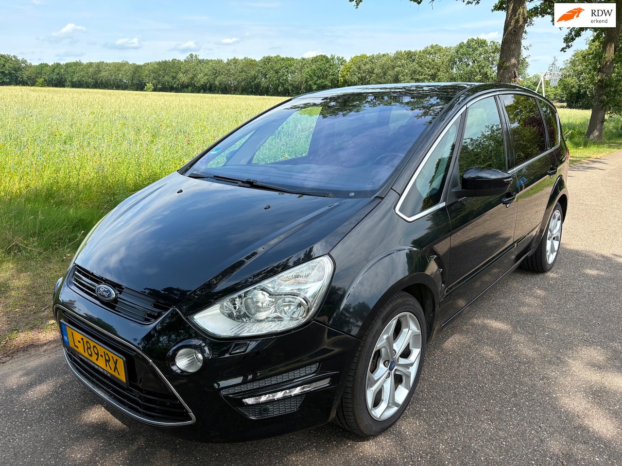 Ford S-Max - 2.0 EcoBoost Titanium 7p. AUTOMAAT/Pano/Airco/Leer/Trekhaak - AutoWereld.nl