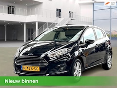 Ford Fiesta - 1.0 Titanium Airco/ parkeersensoren/ Nw APK/ Velgen/ Elek.ramen/ Scherm/ Bluetooth/ stoelv