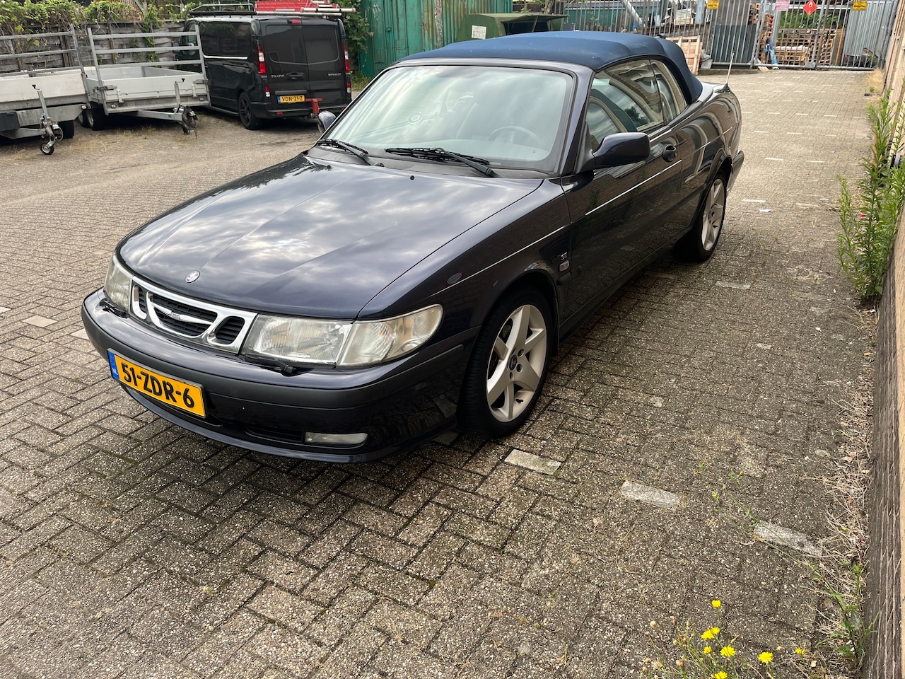 Saab 9-3 Cabrio - 2.0t Anniversary leer / ecc / elek dak / 17 inch - AutoWereld.nl
