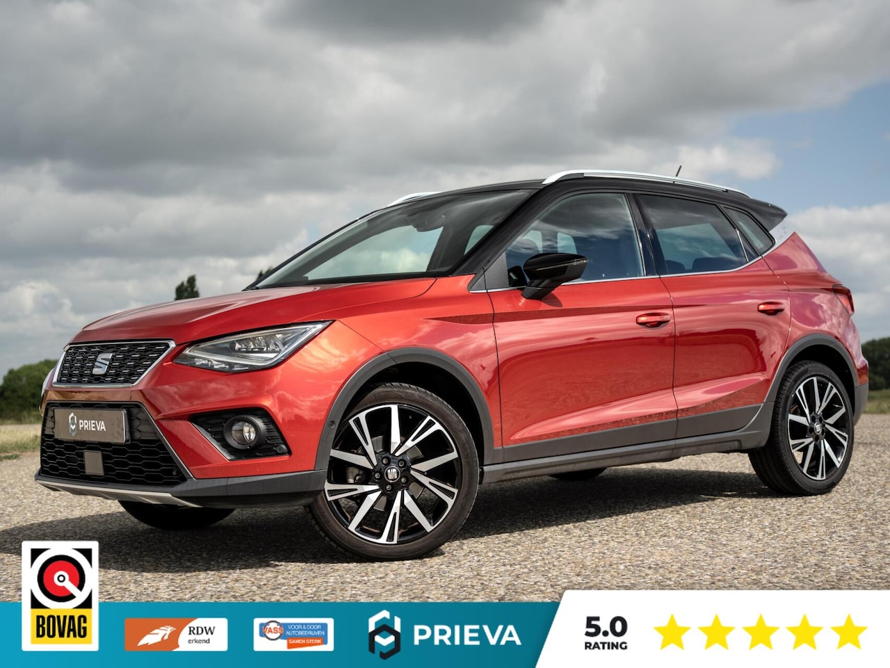 SEAT Arona - 1.0 TSI Xcellence Automaat | LED | NAVI | CAMERA | Perfect onderhouden - AutoWereld.nl