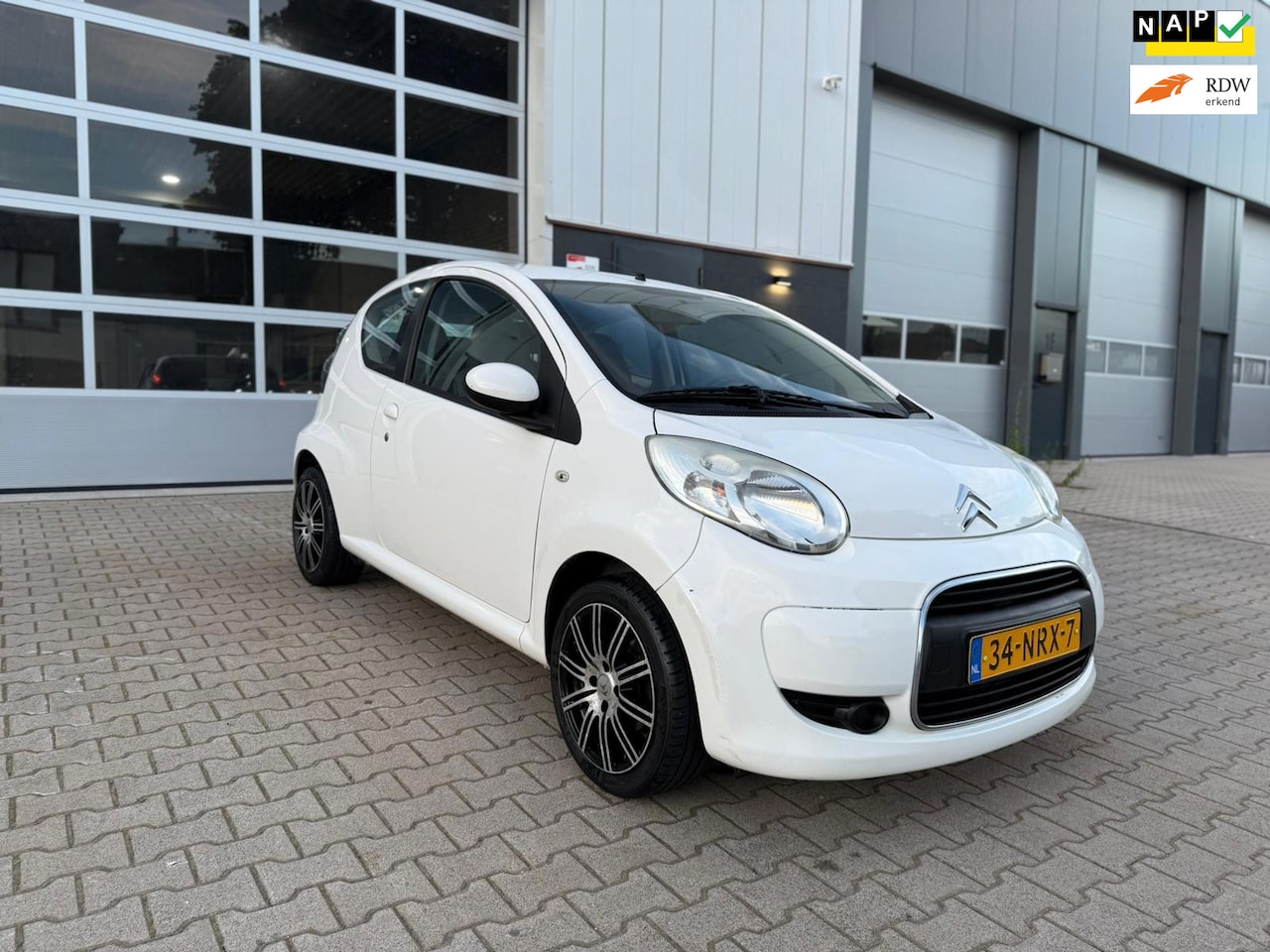 Citroën C1 - Citroen C1 1.0 Ambiance Wit Velgen CarPlay Topstaat Dealer Onderhouden - AutoWereld.nl