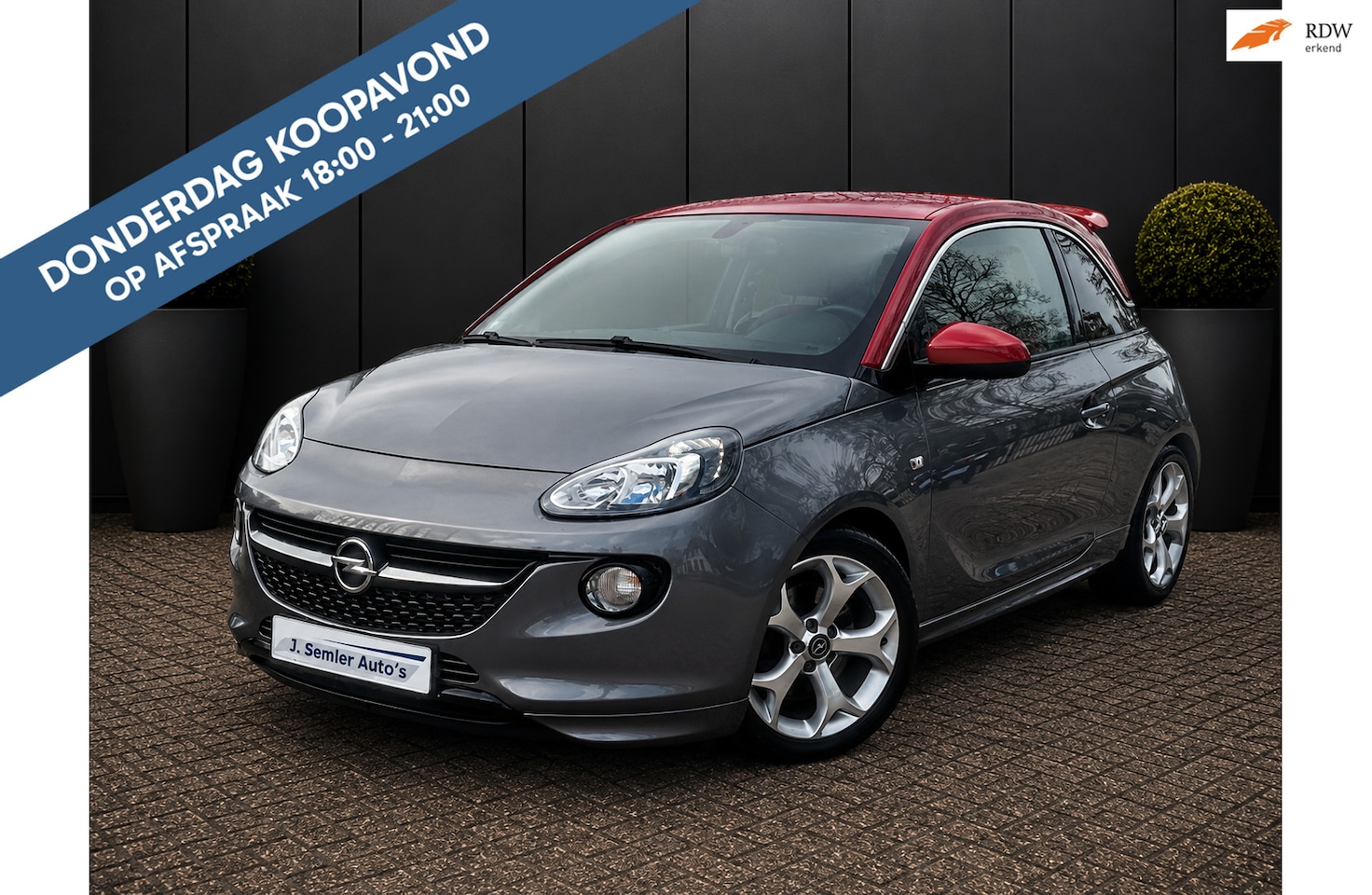 Opel ADAM - 1.4 Turbo S RECARO PDC CLIMATE CONTROL CRUISE - AutoWereld.nl