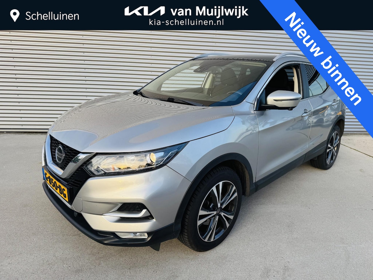 Nissan Qashqai - 1.6 N-Connecta Trekhaak | Navi | 360 Camera | Pdc | 1500kg Trekgewicht !! - AutoWereld.nl