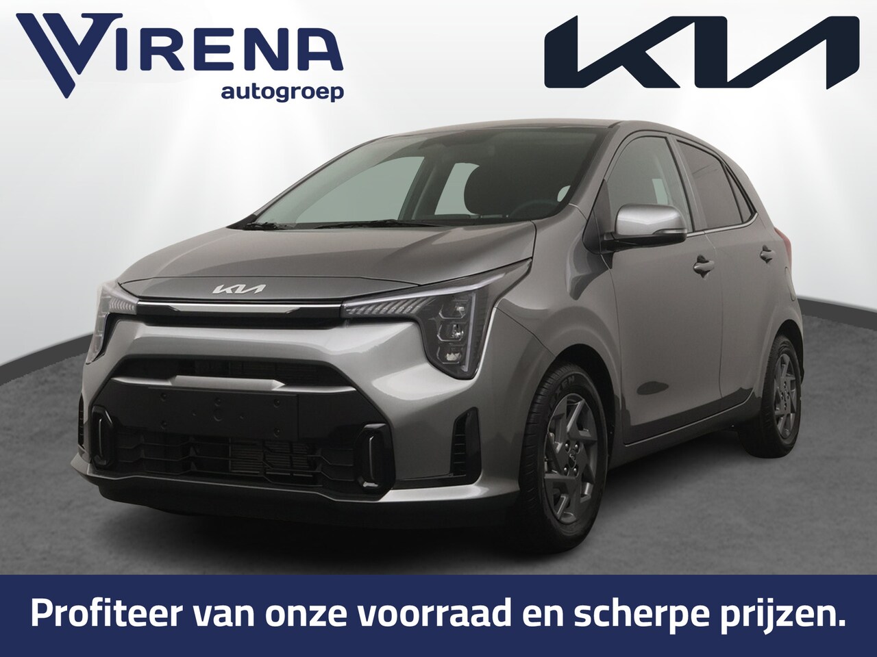 Kia Picanto - 1.0 DPI DynamicPlusLine - Prijs incl. inruilpremie - Achteruitrijcamera - Navigatie - Appl - AutoWereld.nl