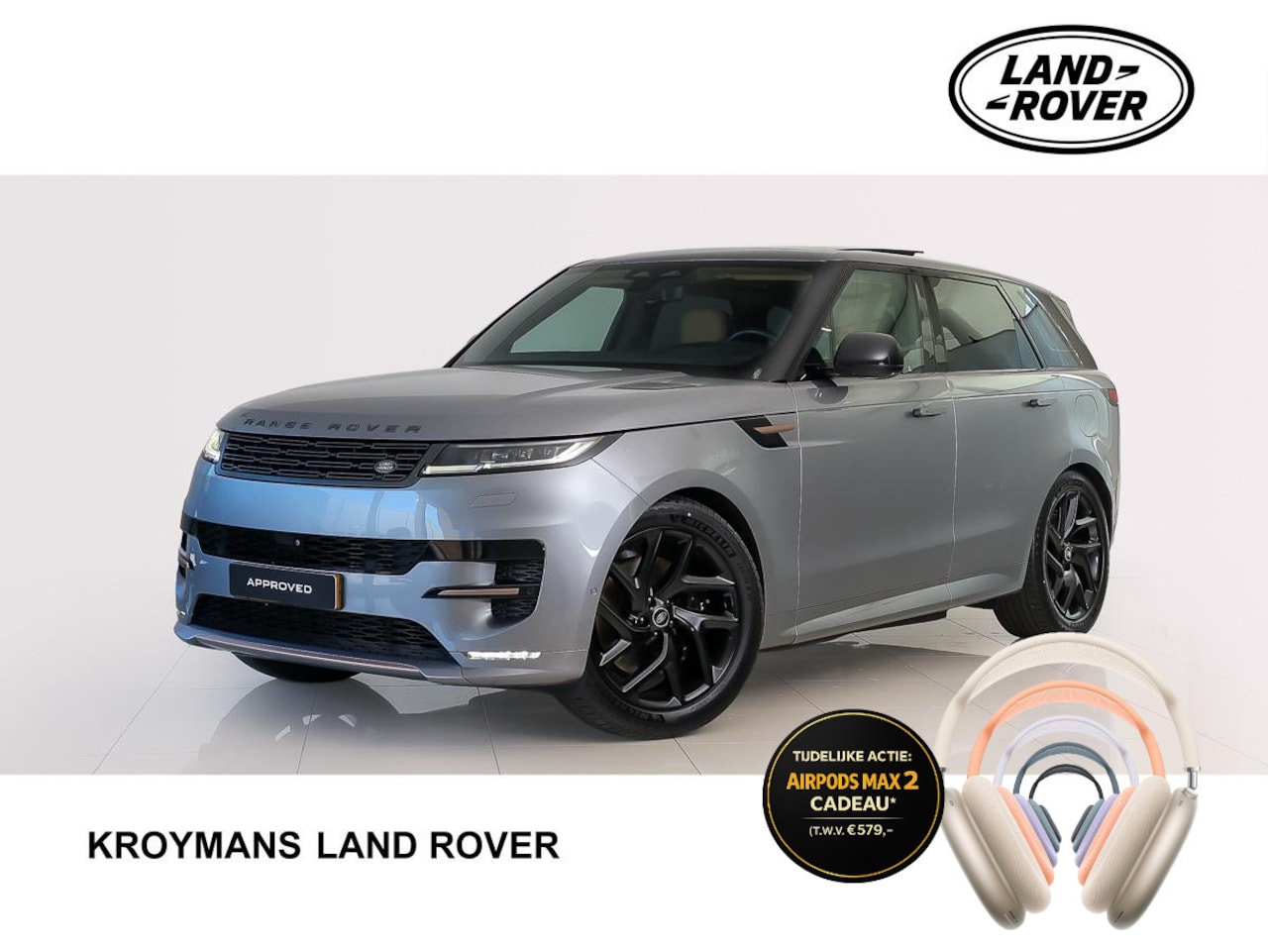 Land Rover Range Rover Sport - 3.0 P440e Dynamic HSE | Pano | Koelbox | 24 maanden Approved - AutoWereld.nl