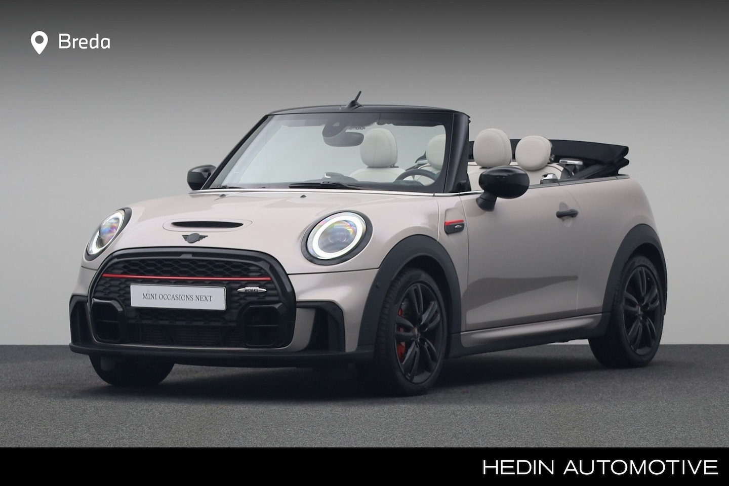 MINI Cabrio - 2.0 John Cooper Works Pakket | Head Up Display | Harman Kardon | Adaptive Cruise Control | - AutoWereld.nl