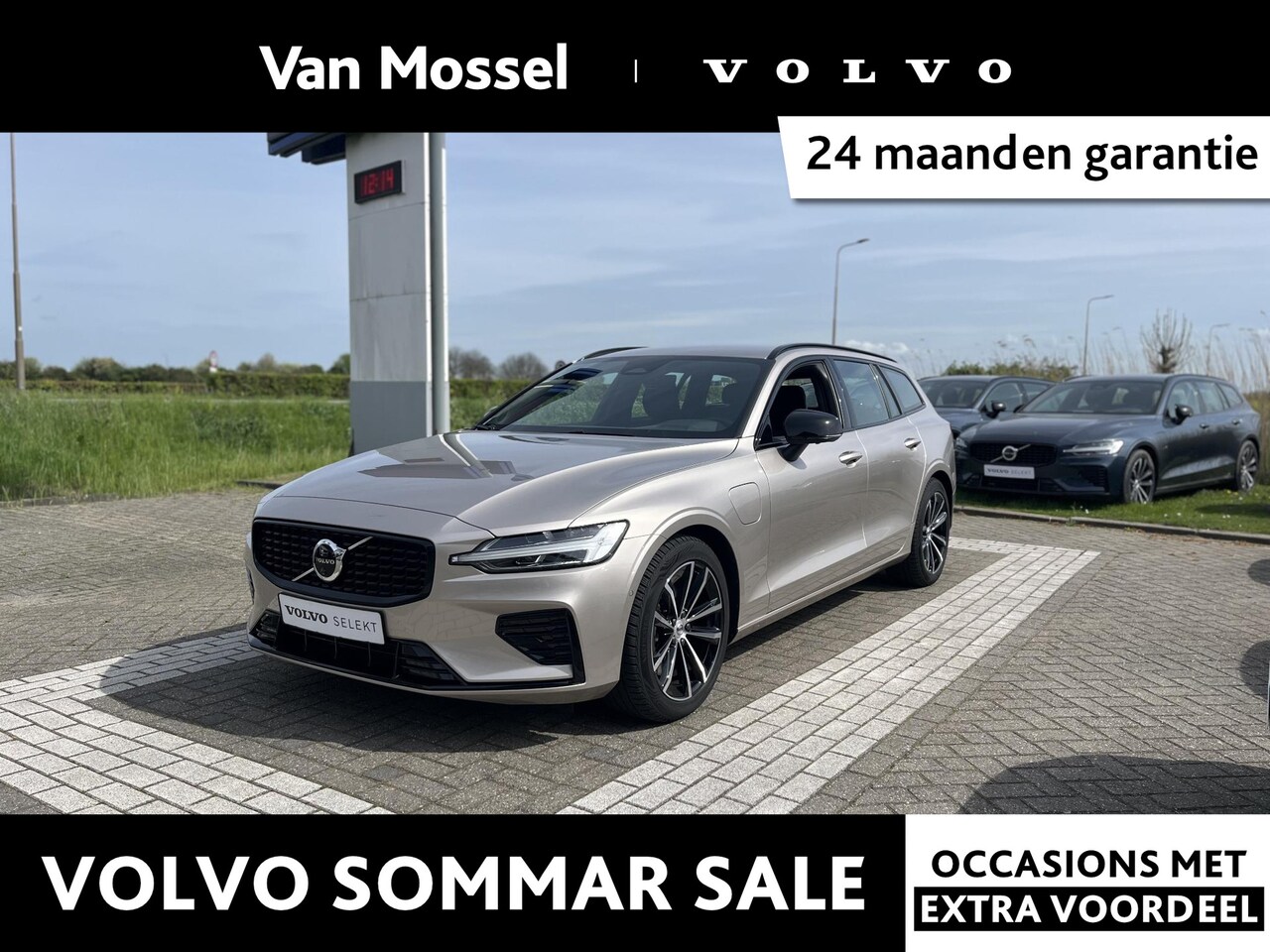 Volvo V60 - T6 Plug-in hybrid AWD Plus Dark | 360 Graden Camera| Harman / Kardon | Trekhaak | Memory S - AutoWereld.nl
