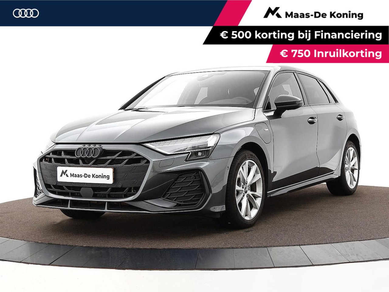 Audi A3 Sportback - 40 TFSIe S-tronic 204pk S Edition · Camera · Parkeerassistent · Zwart Optiek Pakket Plus · - AutoWereld.nl