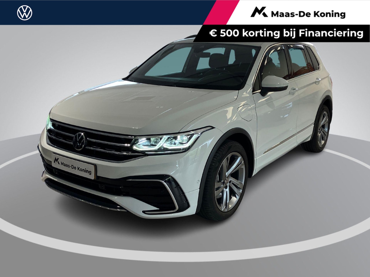 Volkswagen Tiguan - 1.4TSIeHybrid 180kW/245PK DSG R-Line Business+ · Trekhaak · Apple/Android Car Play · Navig - AutoWereld.nl