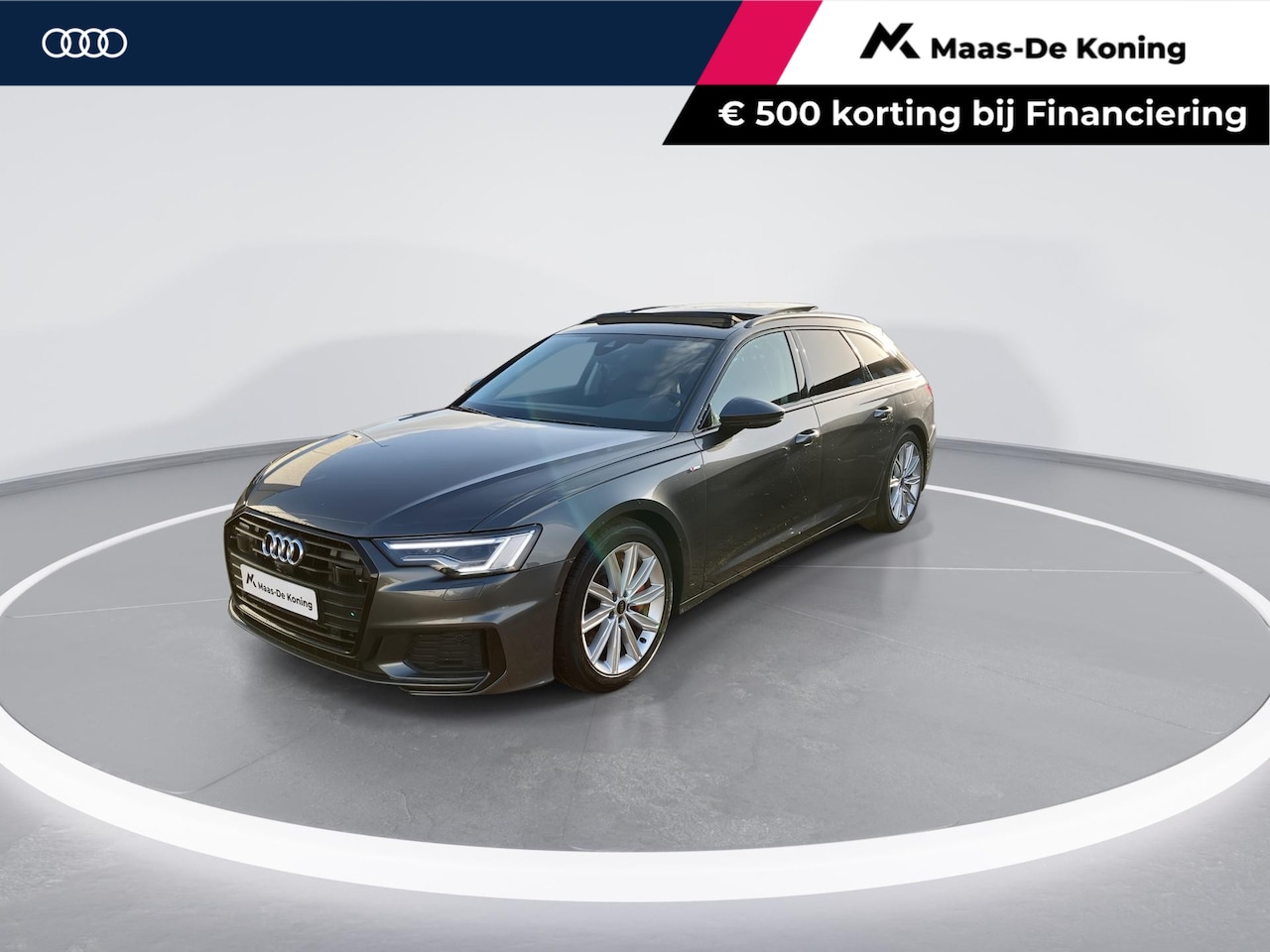 Audi A6 Avant - 55 TFSIe 270kW/367PK quattro S Line Competition · Panoramadak · Trekhaak · 360°Camera + Pa - AutoWereld.nl