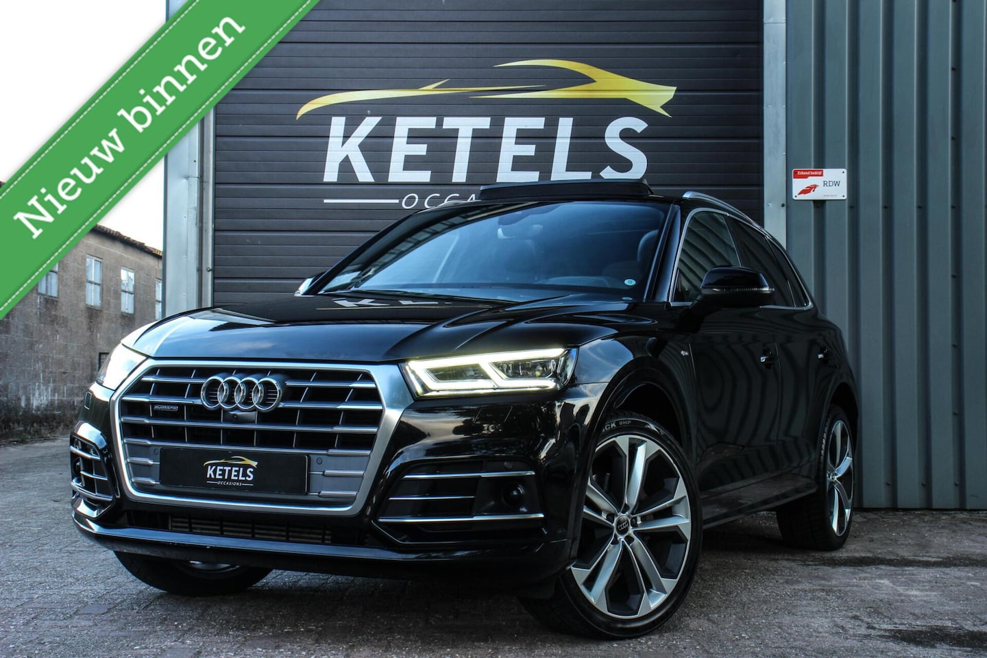 Audi Q5 - 2.0 TFSI quattro S-line B&O, PANO, 360, HUD, ACC, VOL - AutoWereld.nl