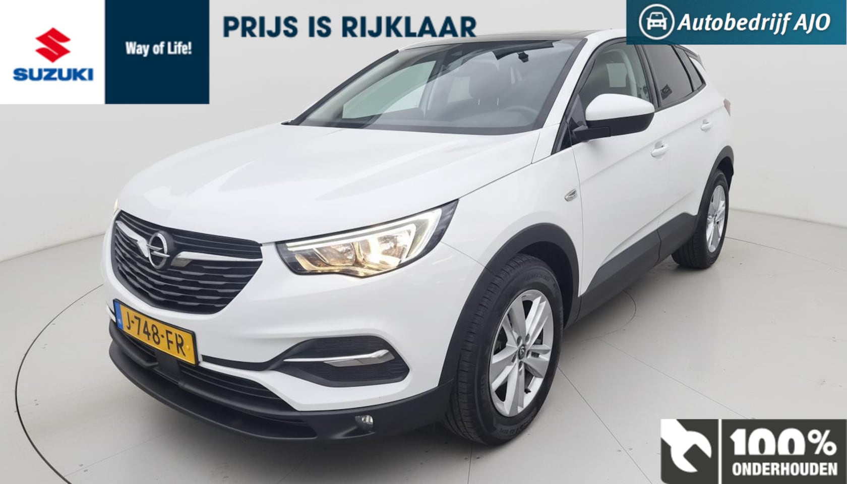 Opel Grandland X - 1.2 Turbo Edition RIJKLAAR PRIJS - AutoWereld.nl