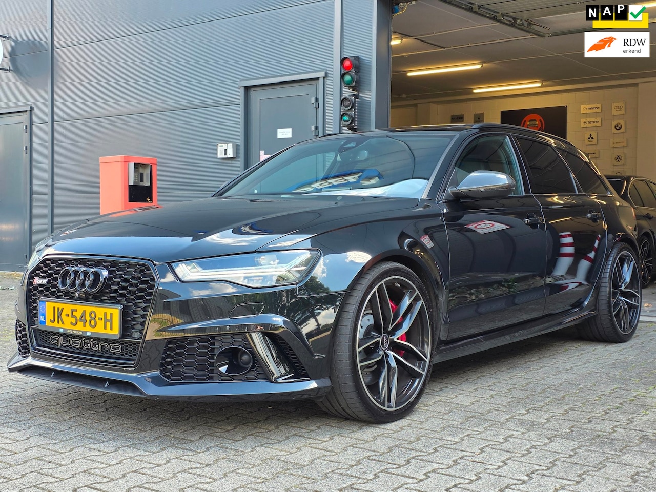 Audi A6 Avant - 4.0 TFSI RS 6 Quattro PERFORMANCE Pro Line Plus - AKRAPOVIC ! - AutoWereld.nl
