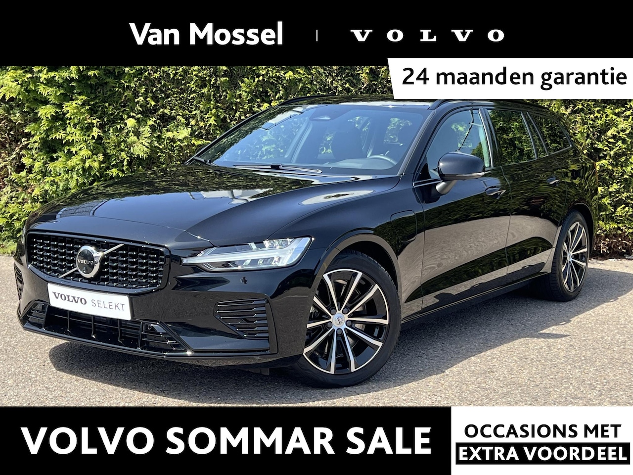 Volvo V60 - T6 Plug-in hybrid AWD Plus Dark | Blis | Keyless | 360 camera | Trekhaak | Stoel en Stuur - AutoWereld.nl