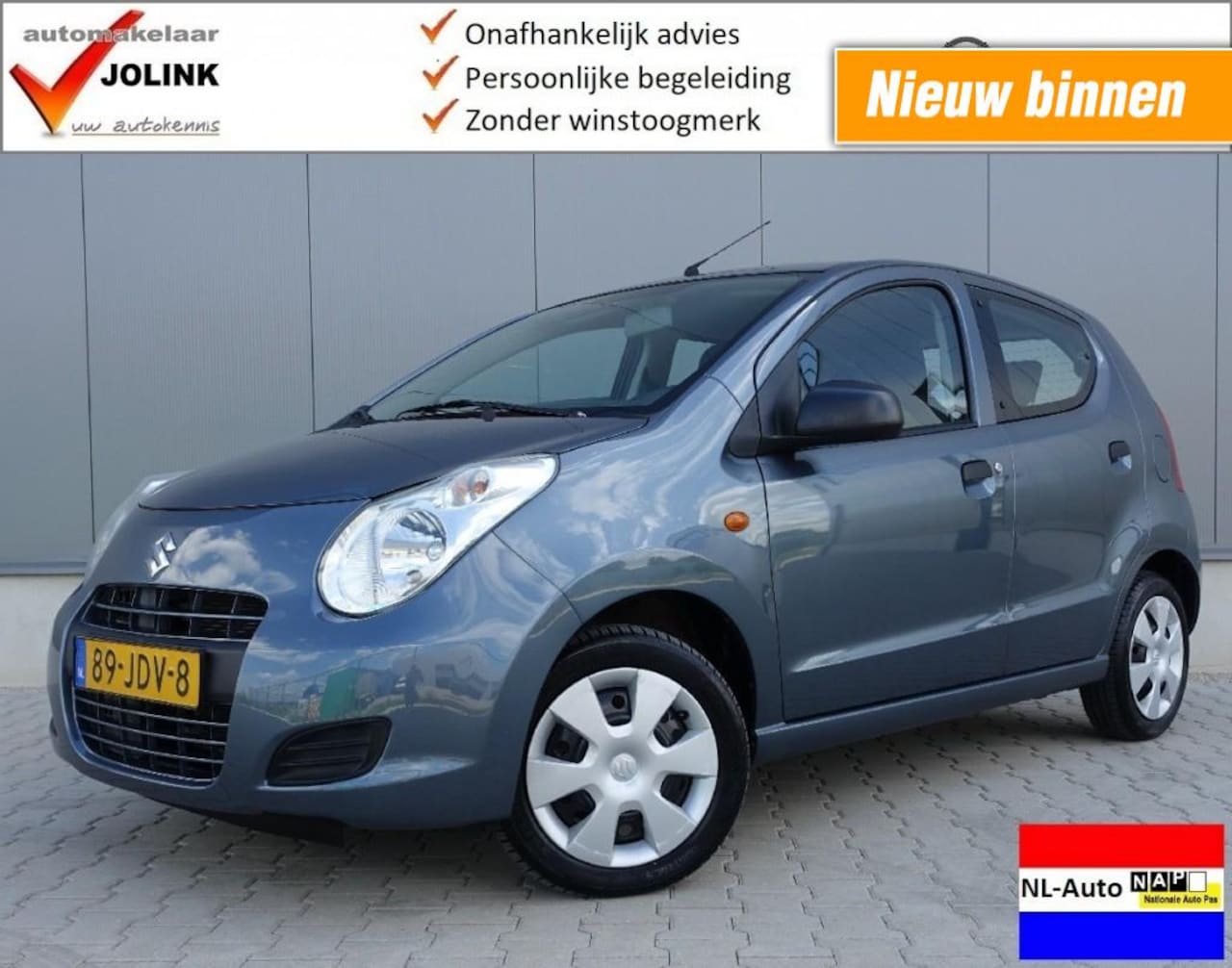 Suzuki Alto - 1.0i-12V Comfort Airco I NL-Auto I 2e Eig. I 100% dealer I All season I - AutoWereld.nl