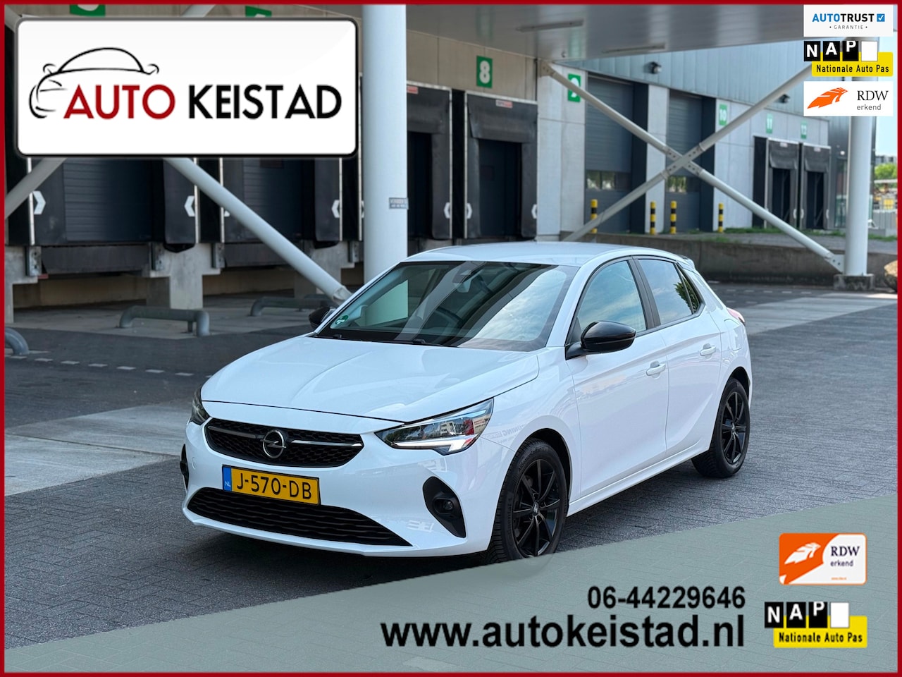 Opel Corsa - 1.2 EDITION AUTOMAAT LED/CARPLAYCLIMA! SUPER STAAT! - AutoWereld.nl