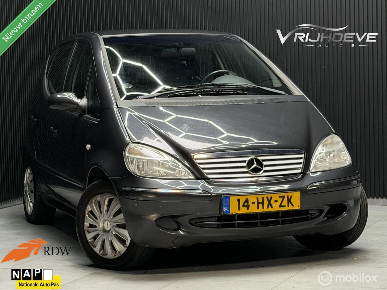 Mercedes-Benz A-klasse - 160 Elegance|NAP|APK|ELEKRAMEN|STUURBEKR - AutoWereld.nl