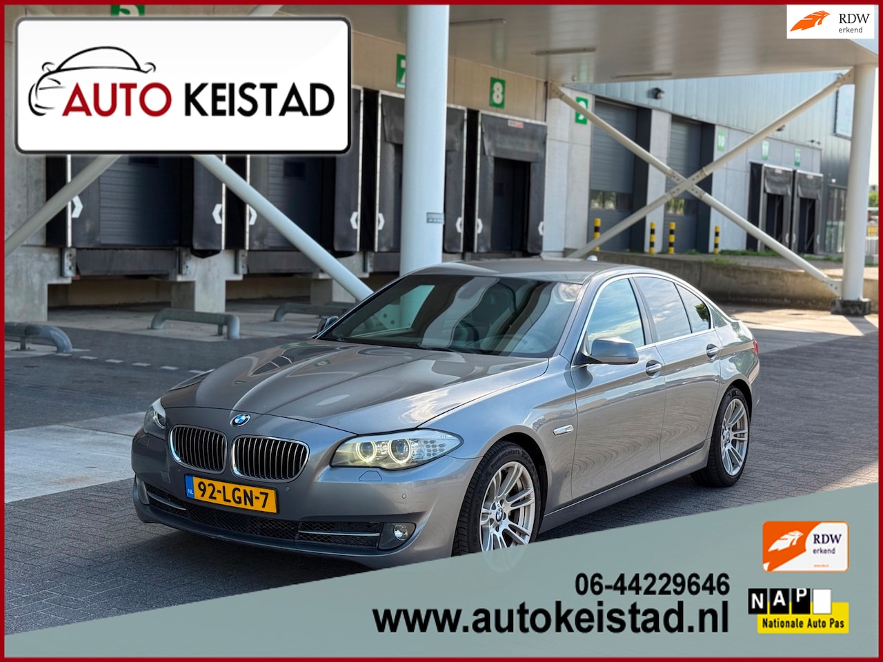 BMW 5-serie - 523i AUTOMAAT LEDER/CLIMA/XENON! VELE OPTIES! - AutoWereld.nl