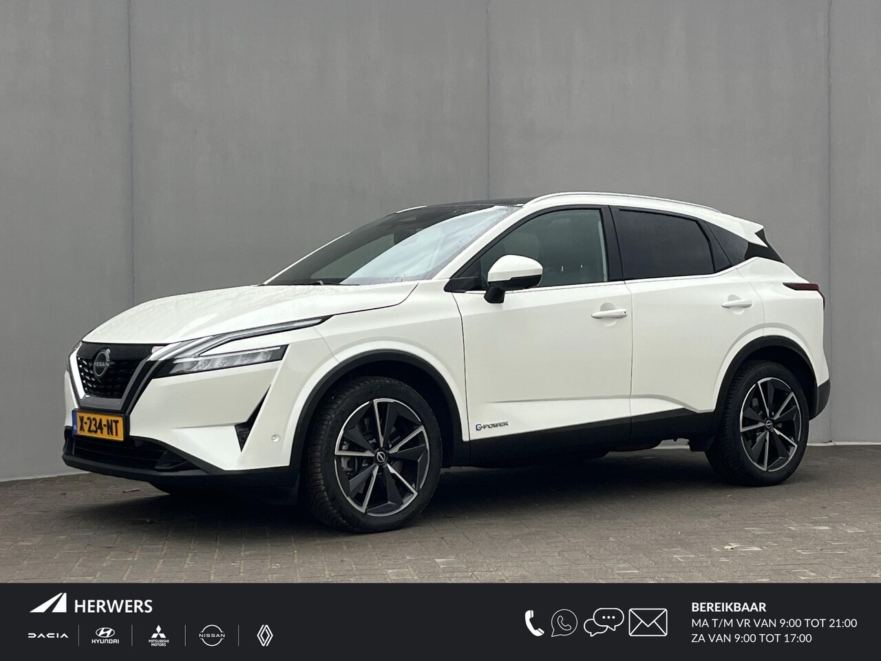 Nissan Qashqai - 1.5 e-Power Tekna / Apple carplay / Android auto / All season banden / Cold Pack / Panoram - AutoWereld.nl
