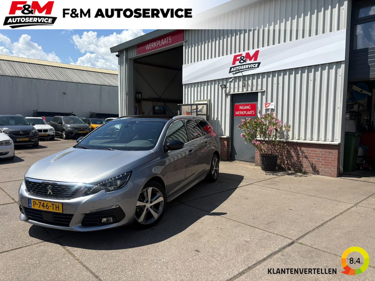 Peugeot 308 SW - 1.2 PureTech GT-line Automaat, Clima, cruise, pano, massage, trekhaak Distributieriem is v - AutoWereld.nl