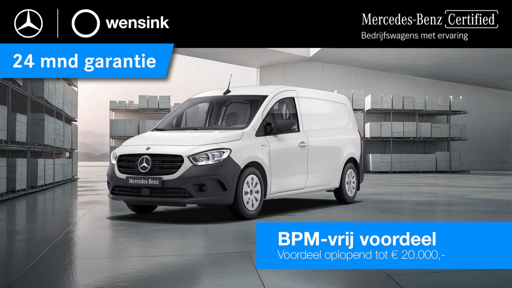 Mercedes-Benz eCitan - 112 Base L2 51 kWh 112 Base L2 51 kWh - AutoWereld.nl