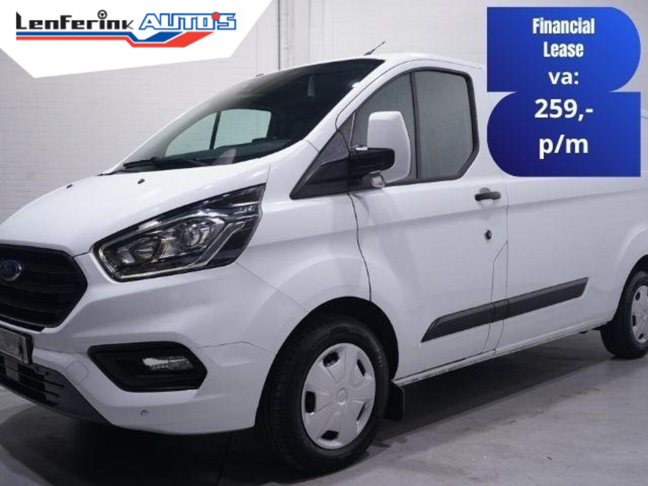 Ford Transit Custom - 2.0 TDCI 130 pk L2H1 Trend Automaat Navi, Camera Apple Carplay, Lane Assist, Cruise contro - AutoWereld.nl