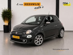 Fiat 500 - 1.0 Hybrid Sport Ecc | Lmv | Schuif/kanteldak | Leer| Pdc | Cv op afstand