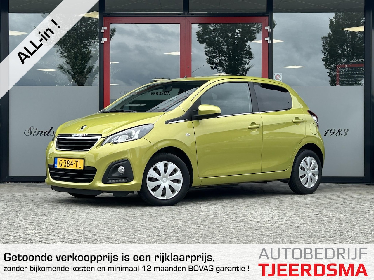 Peugeot 108 - 1.0 e-VTi Active | Airco | Bluetooth | 5drs. | Getinte Ramen | Radio | - AutoWereld.nl