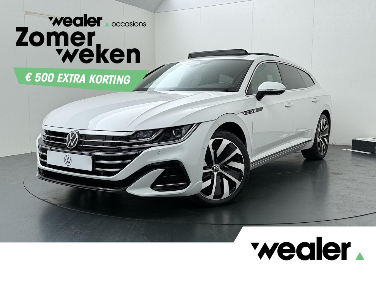 Volkswagen Arteon Shooting Brake - 1.4 TSI eHybrid R-Line Business+ | 218 PK | SoH 86% | Trekhaak wegklapbaar | Panoramadak | - AutoWereld.nl