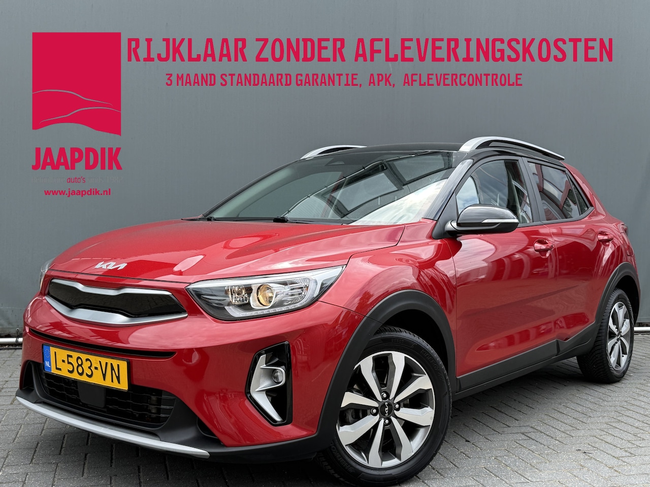 Kia Stonic - BWJ 2021 1.0 T-GDi MHEV 100 PK DynamicPlusLine FULL LED | CAMERA | KEYLESS | LANE ASSIST | - AutoWereld.nl