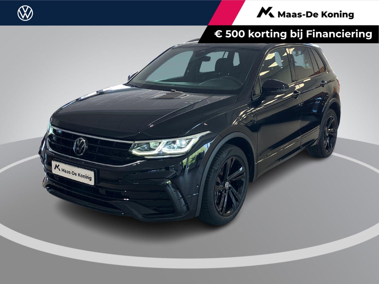 Volkswagen Tiguan - 1.4TSIeHybrid 180kW/245PK R-Line Black Style · Navigatie · Parkeersensoren · Apple/Android - AutoWereld.nl