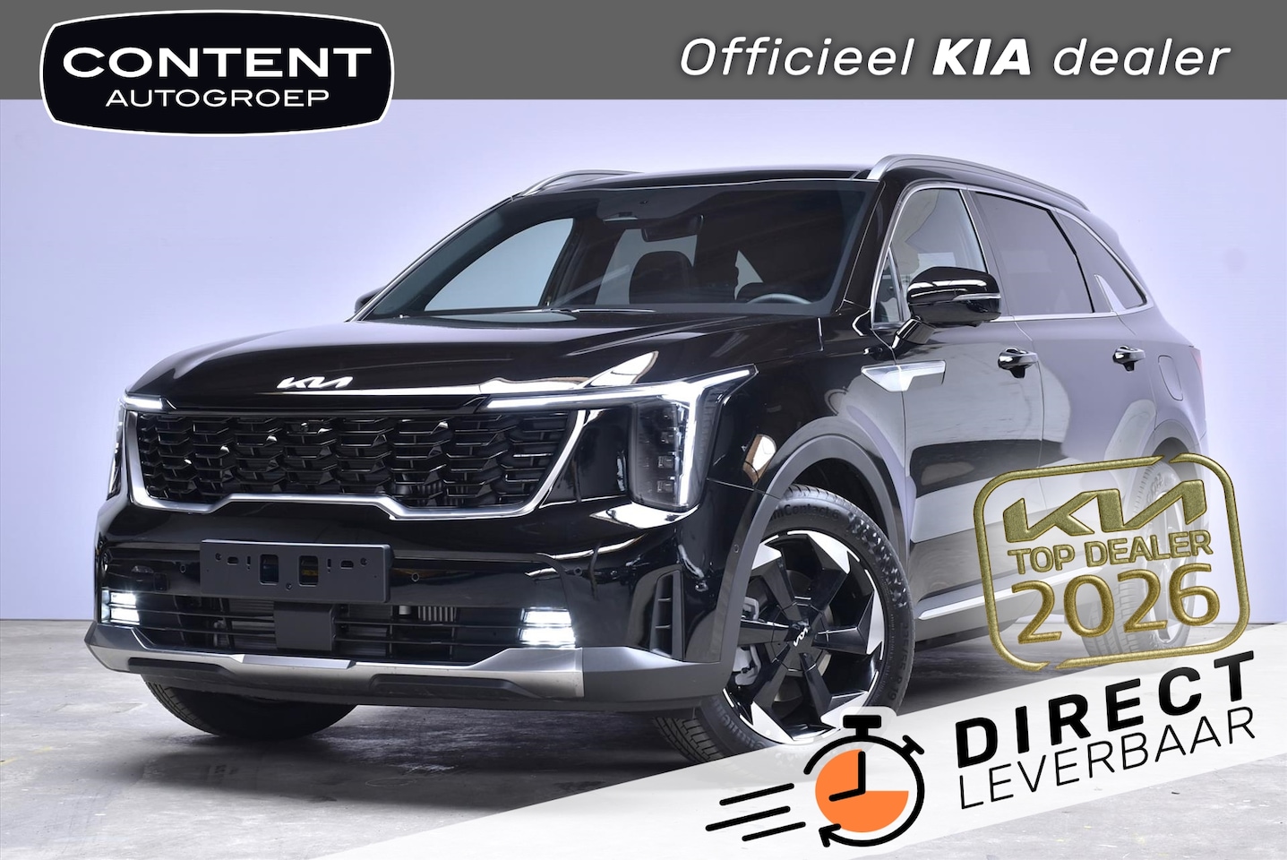 Kia Sorento - 1.6 T-GDi 253pk Plug-in Hybrid Aut AWD ExecutiveLine 7-PERS NIEUW - DIRECT LEVERBAAR - AutoWereld.nl