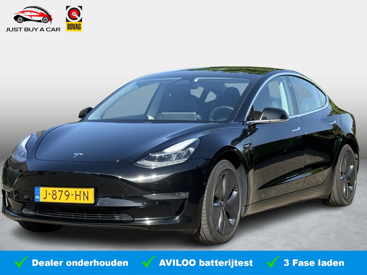 Tesla Model 3 - Long Range RWD Long Range AWD 75 kWh SOH 88,7% / Facelift / + Set 19'' Lichtmetalen velgen / Trekhaak / F - AutoWereld.nl