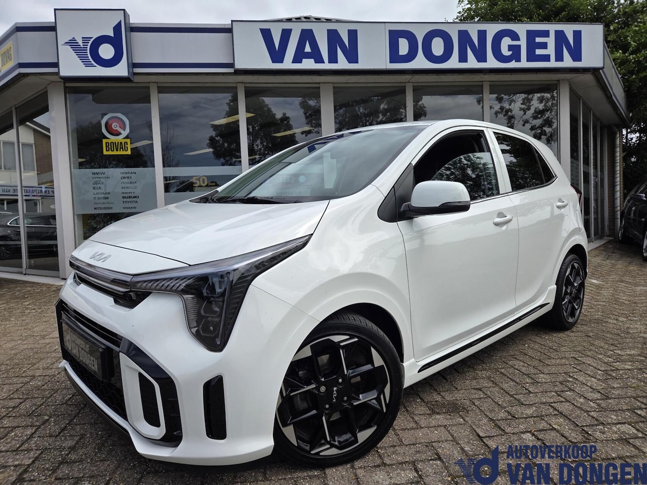 Kia Picanto - 1.2 GT-Line 5p. 4-Cilinder 79PK| Automaat / Nieuw model! | Carplay / Leder - AutoWereld.nl