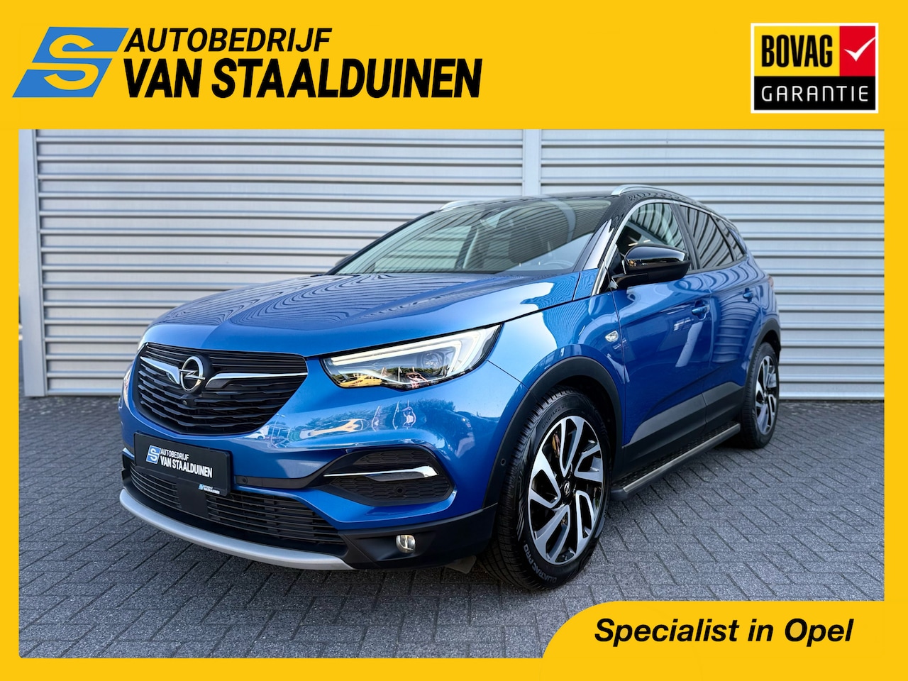 Opel Grandland X - 1.6 Turbo 180pk Ultimate | 1600kg trekgewicht | Lederen bekleding | Elektrische achterklep - AutoWereld.nl