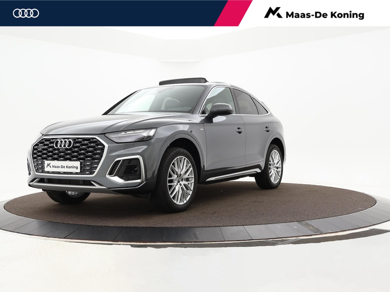 Audi Q5 Sportback - 50 TFSIe 299pk S-Tronic S edition Competition · Panoramadak · Camera · Keyless · Elek. Sto - AutoWereld.nl