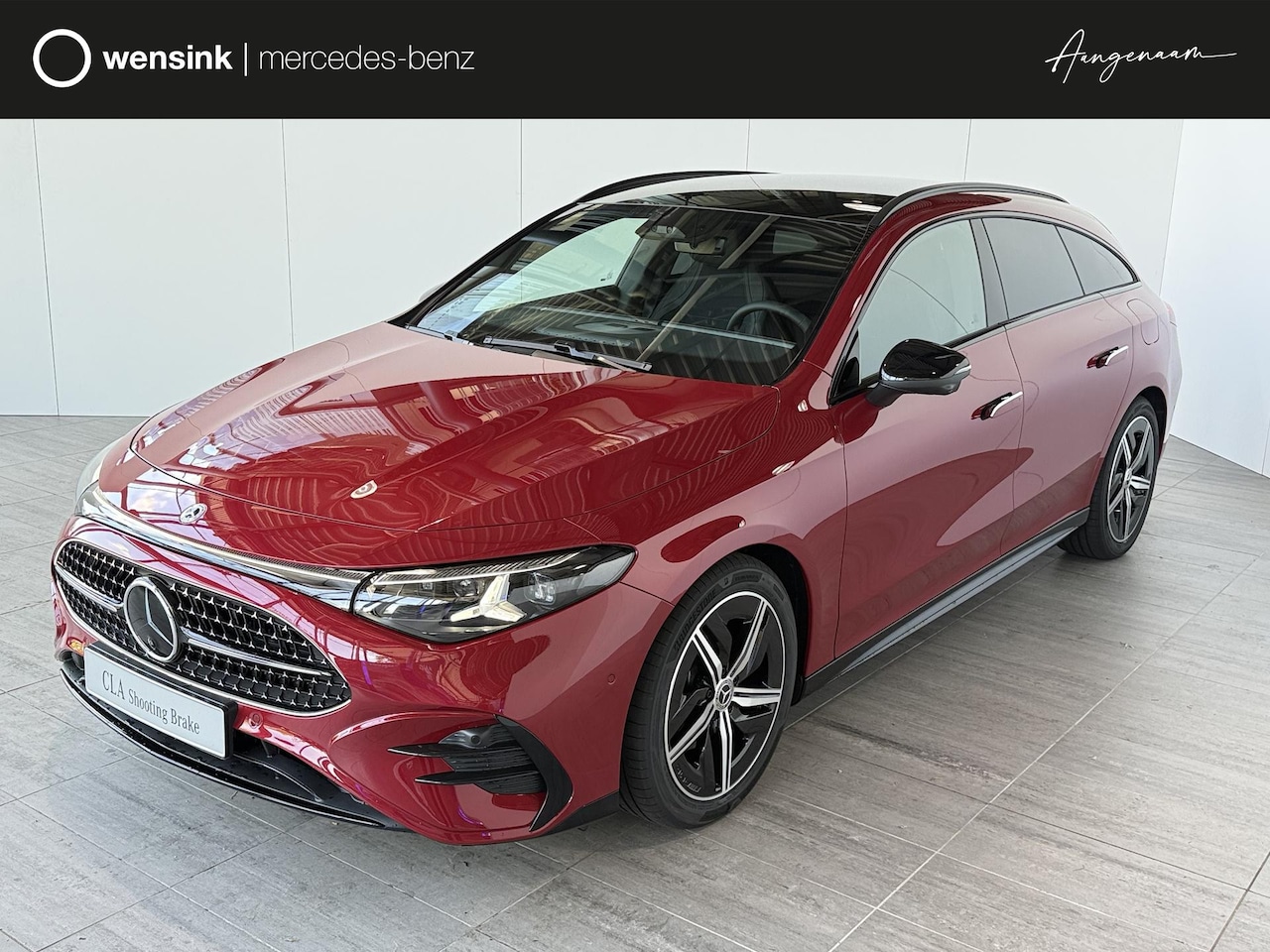 Mercedes-Benz CLA-klasse Shooting Brake - 180 Business Solution AMG | Trekhaak | Multibeam | Panoramadak | Night Pakket | - AutoWereld.nl
