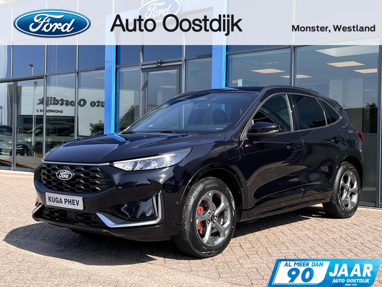 Ford Kuga - 2.5 PHEV ST-Line X 243PK Afn. Trekhaak Winterpack Adaptieve Cruise 360-Camera B&O Elek. Ac - AutoWereld.nl