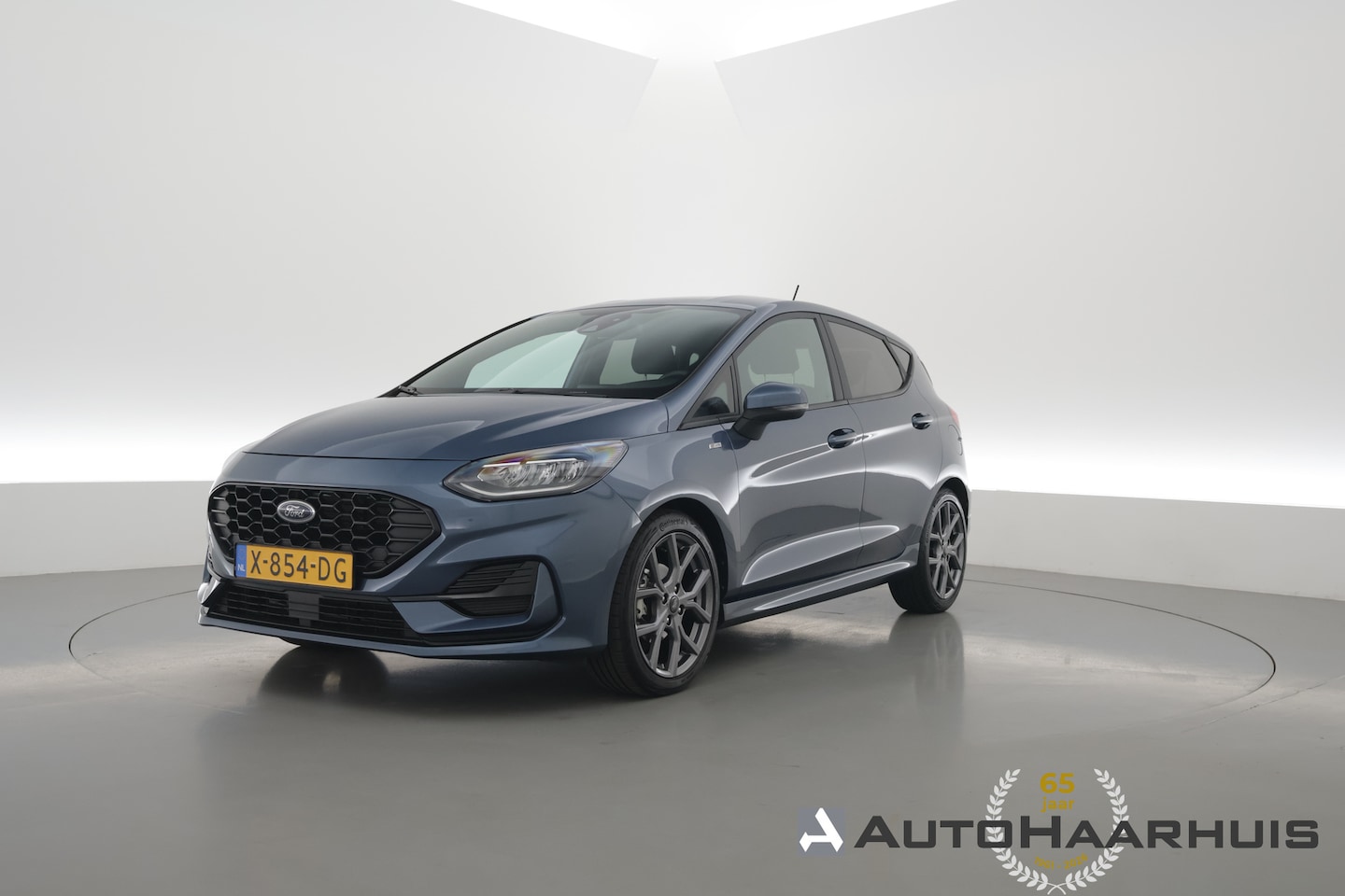Ford Fiesta - 1.0 EcoBoost Hybrid ST-Line | Rijklaar! | Orig. NL | Stoel-Stuurverw. | Voorruitverw. | Cl - AutoWereld.nl