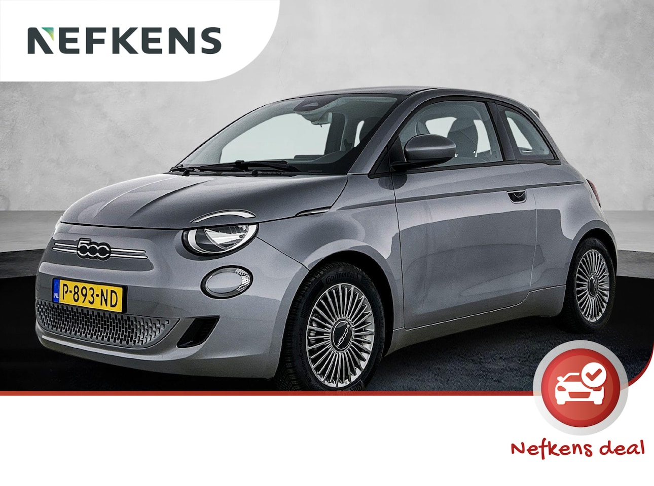 Fiat 500e - Icon 118pk 42kWh Automaat | 1ste eigenaar | Camera | ACCU 92% | Armsteun | 3 FASE | Apple - AutoWereld.nl