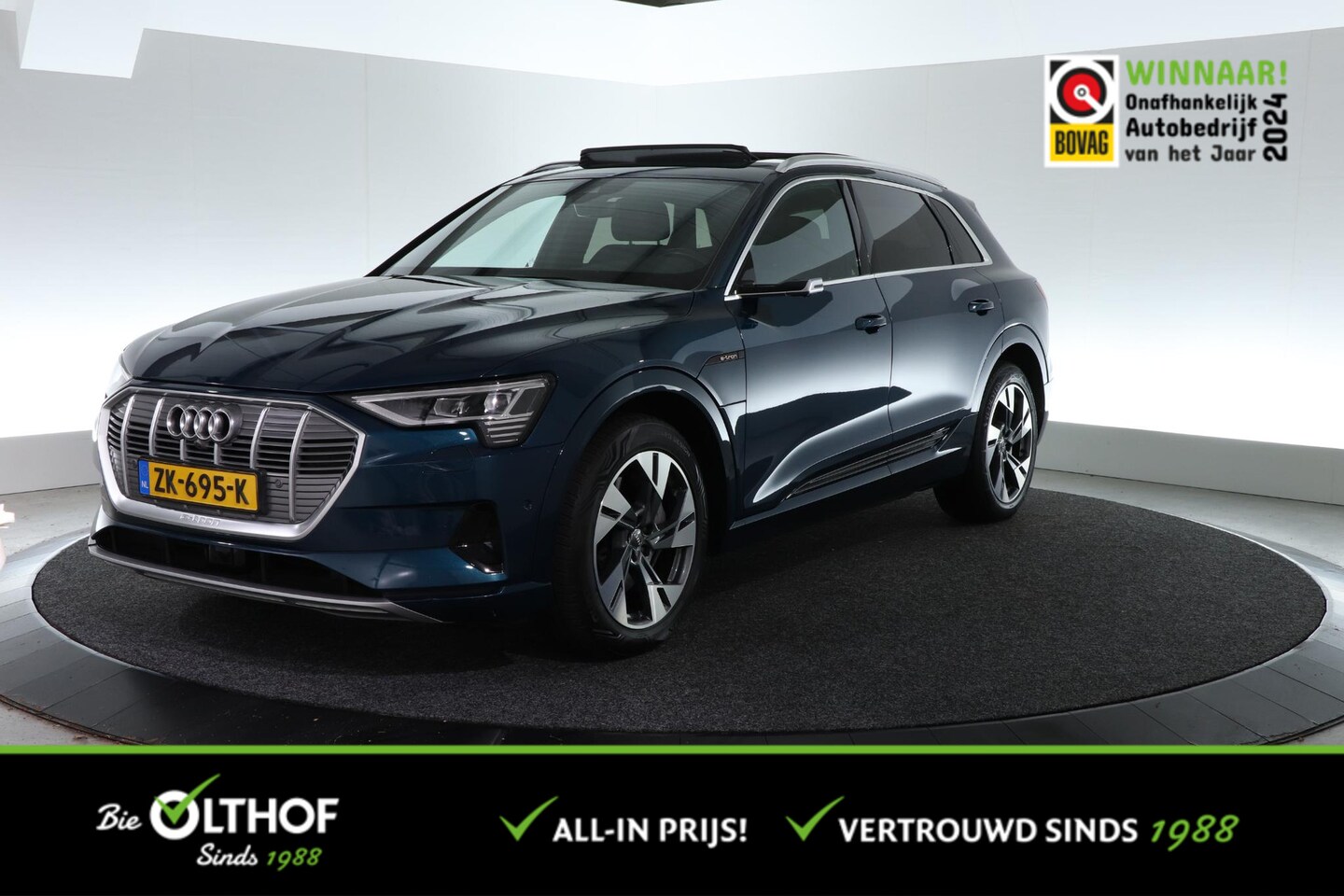 Audi e-tron - e-tron 55 quattro advanced 95 kWh | SCHUIF-KANTEL | DIG. SPIEGELS | - AutoWereld.nl
